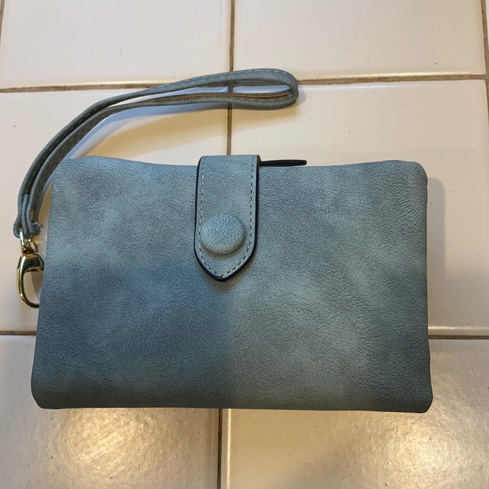 LBB Zip knob Clutch style card holder 5,2x3,5”